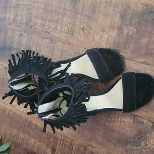 Fringe heels 👠, hippy.  European 38